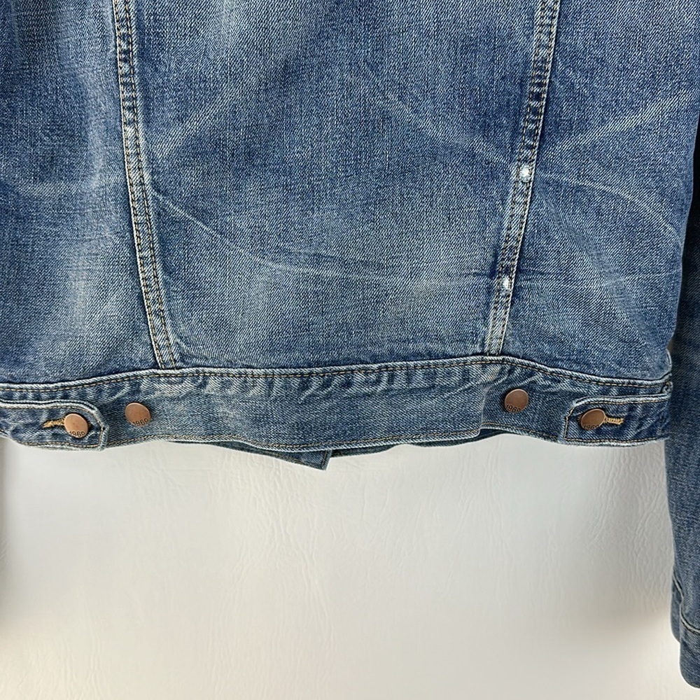 GAP 1969 Icon Flap Jack Medium Wash Denim Jacket - Picture 7 of 9